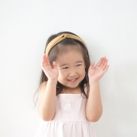 Girl Hairband Cross Basic (GHB8866-BR)